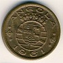 Angolan Escudo - 50 Centavos - Angola - 1961 - Bronce - KM# 75 - 20 mm - 0